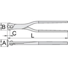 529/4PR-Tenaza de encofrador reforzada-280