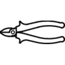 461/1VDEBI-Alicate corte diagonal aislado-160