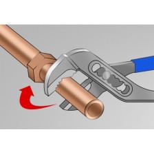 447/1BI-Tenacilla de apertura multiple de canal-240