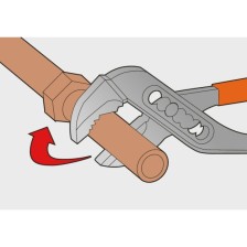 447/1VDEBI-Tenacilla de apertura multiple de canal aislada-240