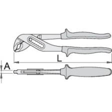 447/1VDEBI-Tenacilla de apertura multiple de canal aislada-240