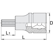 236/2HX-Vaso 3/8 con punta hexagonal-8