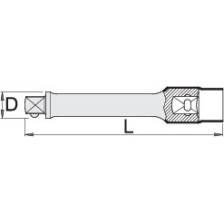 190.4/2VDEDP-Extensión 1/2 aislada-1/2 x 125