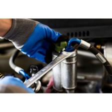 183/2-Llave estrella plana abierta-11 x 13