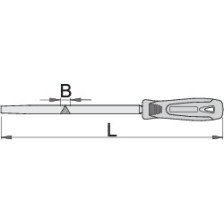 764HS-Lima triangular, fina, con mango-200
