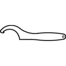 255/2-Llave de gancho-110 - 115