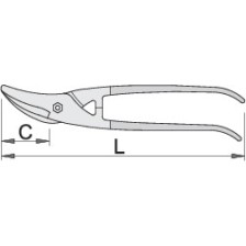 572R/7PR-Tijera para chapa, modelo carrocero-280