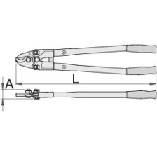 585/6-Alicates cortadores de cables-550