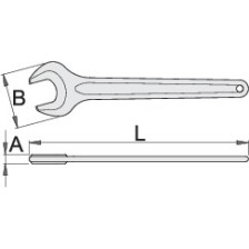 117/4-Llave fija de una boca-80