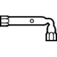 217/2 Llave de tubo acodada 8