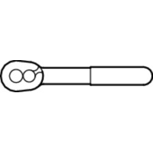 190.1AVDEDP-Carraca 1/2 reversible aislada-1/2
