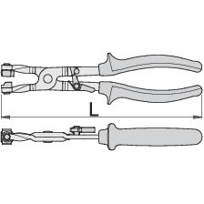 2077/2BI-Alicate para abrazaderas-235