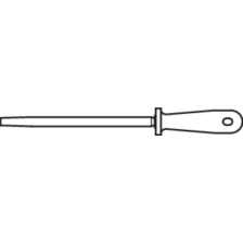 763HB-Lima redonda, basta, con mango-150