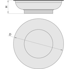 2086-Receptáculo magnético-150