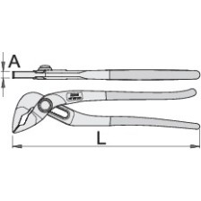447/4PHPP-Tenacilla universal con botón-240