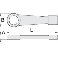 184/7-Llave de golpe estrella cerrada-41
