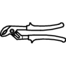 445/1BI-Tenacilla de apertura múltiple de cremallera-240