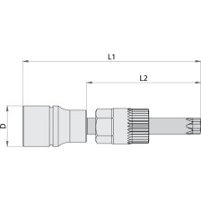 2209-Llave de implante para alternador-TX 50