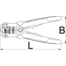 427/4CG-Tenaza grip para conexiones de cables