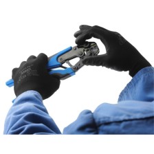 428/4AGPB-Juego de tenazas grip para conexiones de cables con bocas intercambiables en un estuche de plástico