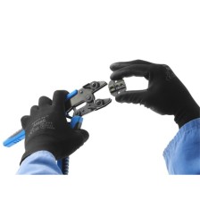 428/4AGPB-Juego de tenazas grip para conexiones de cables con bocas intercambiables en un estuche de plástico