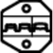 428.1/4AG Boca de repuesto para conectores aislados para 428/4AG