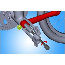 1626A-Juego extractor Campagnolo Power y Ultra Torque, también para Fulcrum Ultra Torque