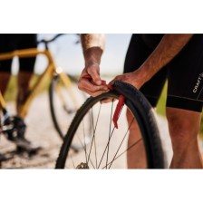 1657RED-Juego de dos palancas para desmontar los neumáticos ROJO