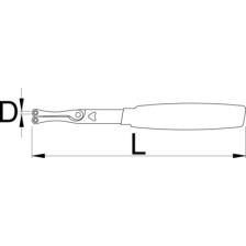 253/2DP-US-Llave de gancho con perno 2.3,3.8