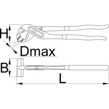 1601/2DP-USPinza para acomodar la llanta-300