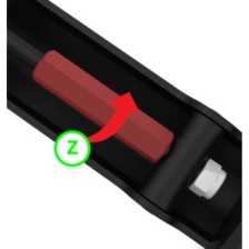 1693BS-US-Soporte con plato fijo y mandíbula con tuerca ajustable