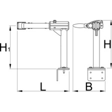 1693.2-US-Mordaza giratoria para poner en el banco o en la pared
