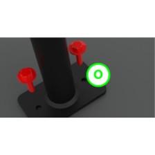 1693.2S-US-Pared y banco con mandíbula con tuerca ajustable