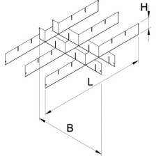990NDP-Separadores para cajones estrechos-370 x 583 x 60