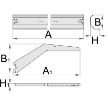 990HL-Soporte para la luz con consola 999