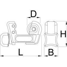 358/6A-Mini cortatubos 3-16