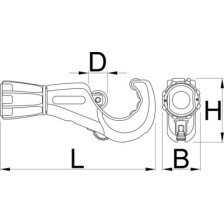 Cortador de tubos 360/6A-3-35