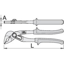 447/1HPP-H-Tenacilla universal con botón-240