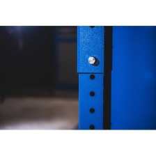 990LA-BLACK-Pata ajustable para banco de trabajo modular NEGRA