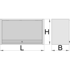 990CAU-Armario colgante para bancos de trabajo modular-1000