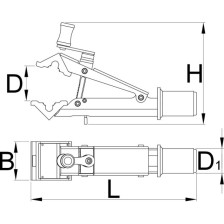 1693.1Q-Cabeza con desplazamiento rápido para 1693