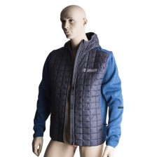 1856M Chaqueta híbrida de punto para hombre XXXL