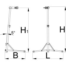 1693AQ0- Caballete de reparación con liberación rápida BikeGator