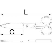 582/3P-US-Tijeras de electricista 150