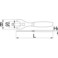 1706/2DP-US** Llave plana para servicio de suspensión 31