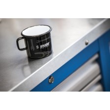 1841A-BLACK Taza esmaltada