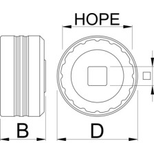 1671.HP- Extractor de pedales HOPE