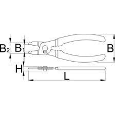 1720/4DP-Alicates de enlace maestro-