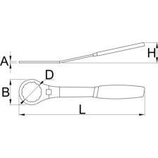 1671.10/2DP-Herramienta de retención de casquillos de pedalier-