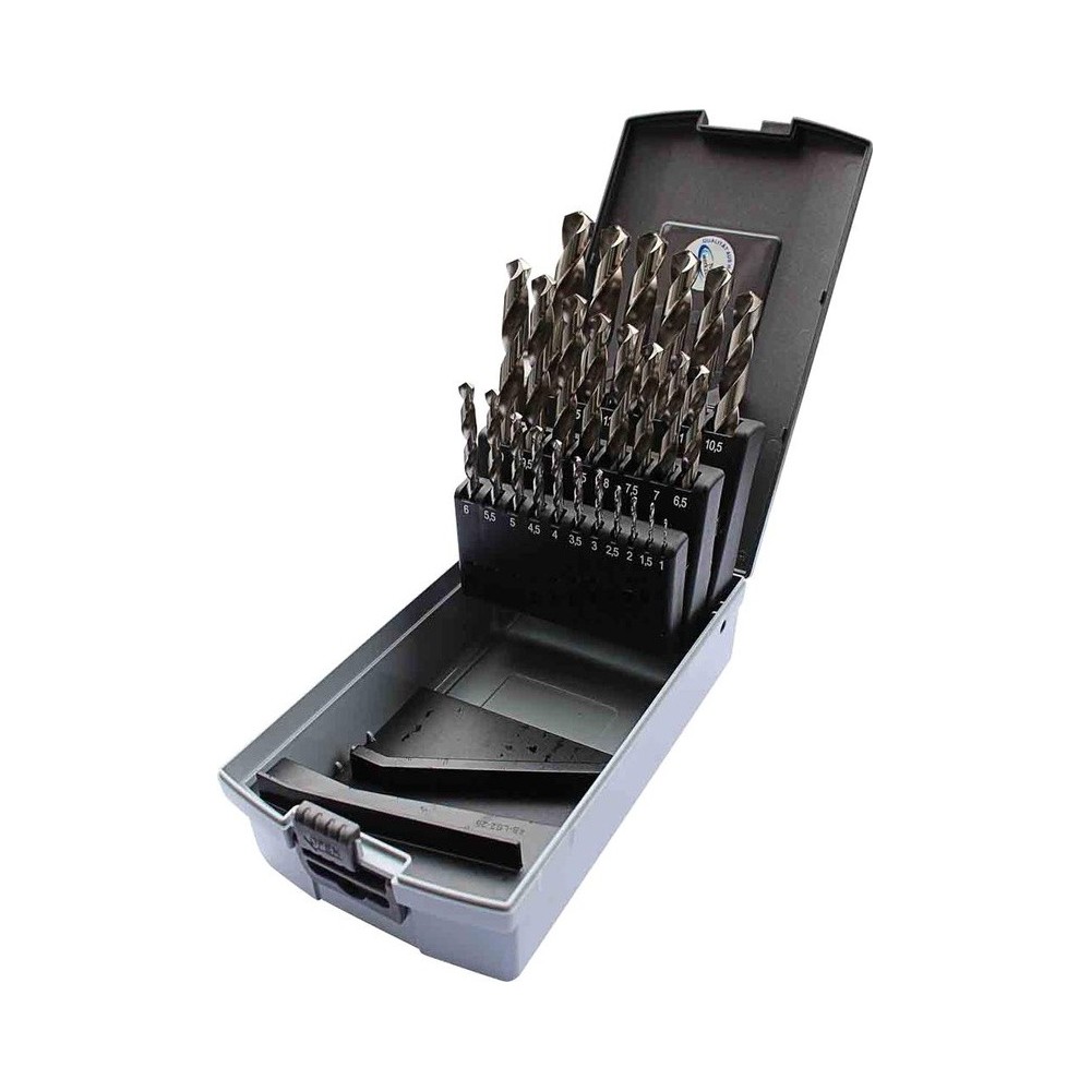 Juego de brocas helicoidales SHSS 120 Premium Cassette 1-13 mm